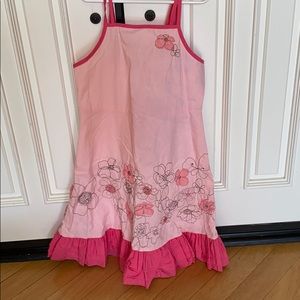 Light pink flower dress
